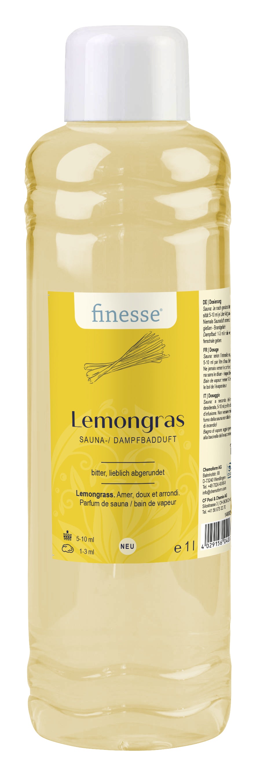 Citronnelle : frais, doux et citronné 250 mL / 1 L 1408501FI-FR