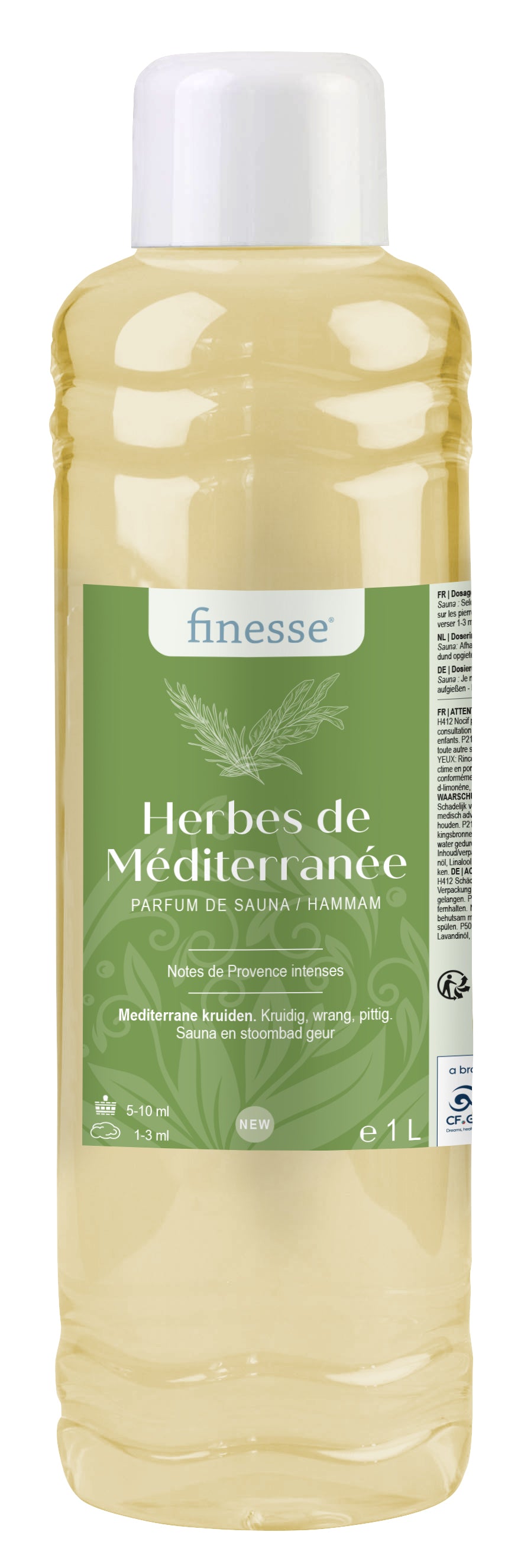 Herbes de Méditerranée : notes de Provence intenses 250 mL / 1 L 1466501FI-FR