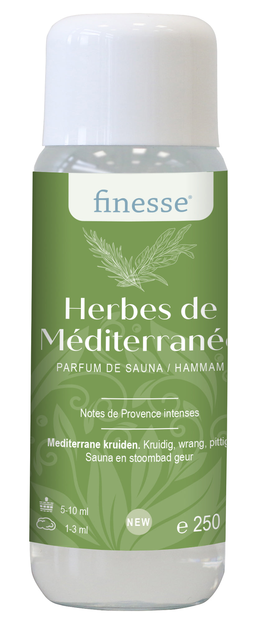 Herbes de Méditerranée : notes de Provence intenses 250 mL / 1 L 1466502FI-FR