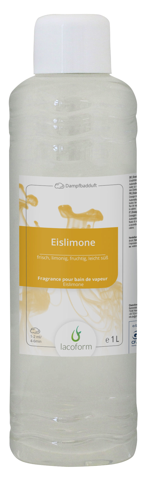 Limette glacée : frais, citronné, fruité, légèrement sucré