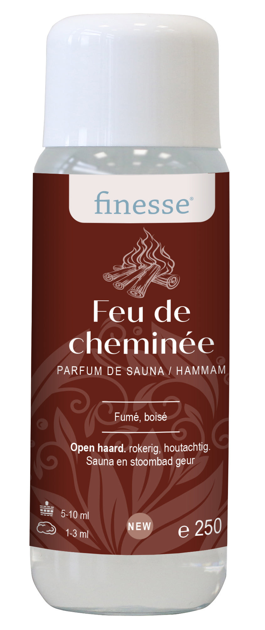 Feu de cheminée : fumé, boisé 250 mL / 1 L 1623502FI-FR