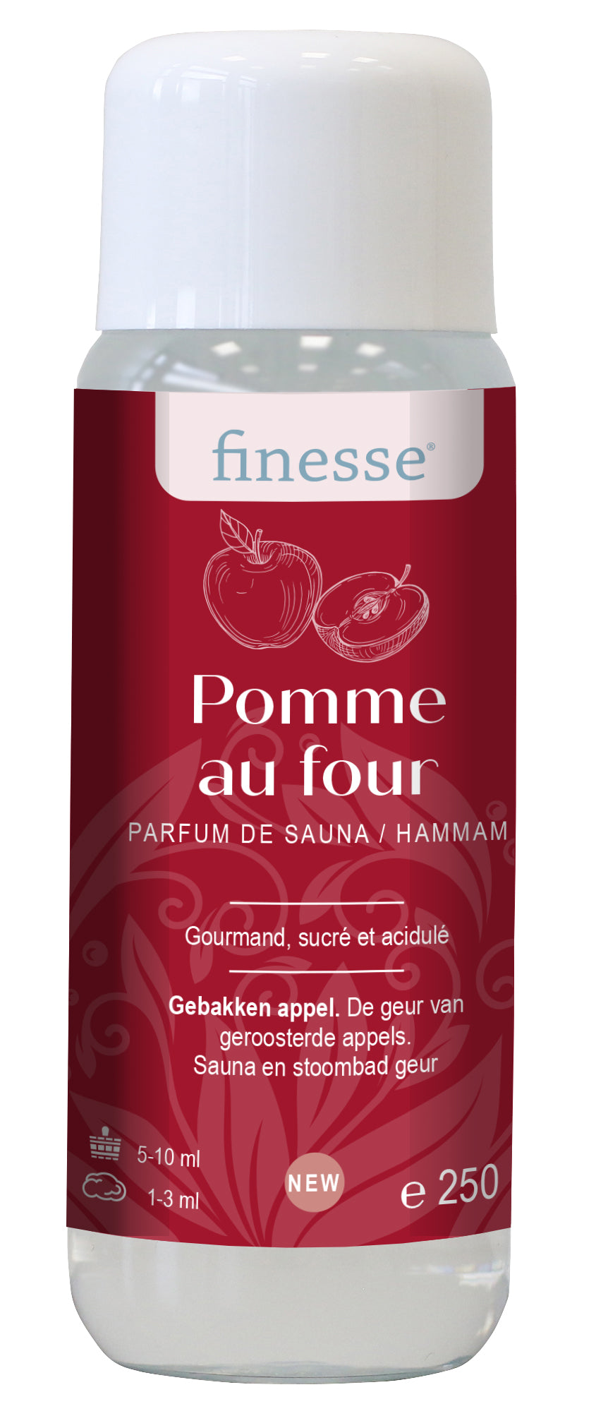 Pomme au four : gourmand, sucré, acidulé 250 mL / 1 L 1628502FI-FR
