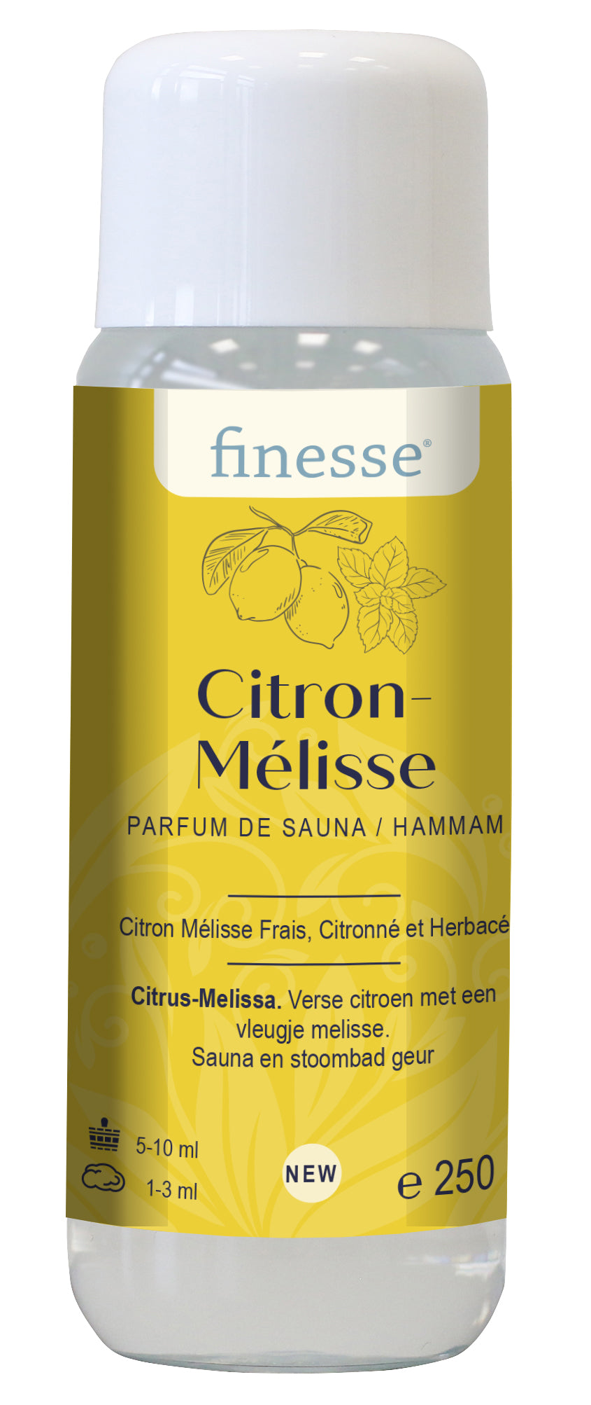 Citron Mélisse : frais, citronné, herbacé 250 mL / 1 L 1629502FI-FR
