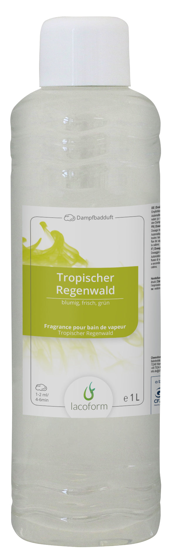 Forêt tropicale : floral, frais, vert