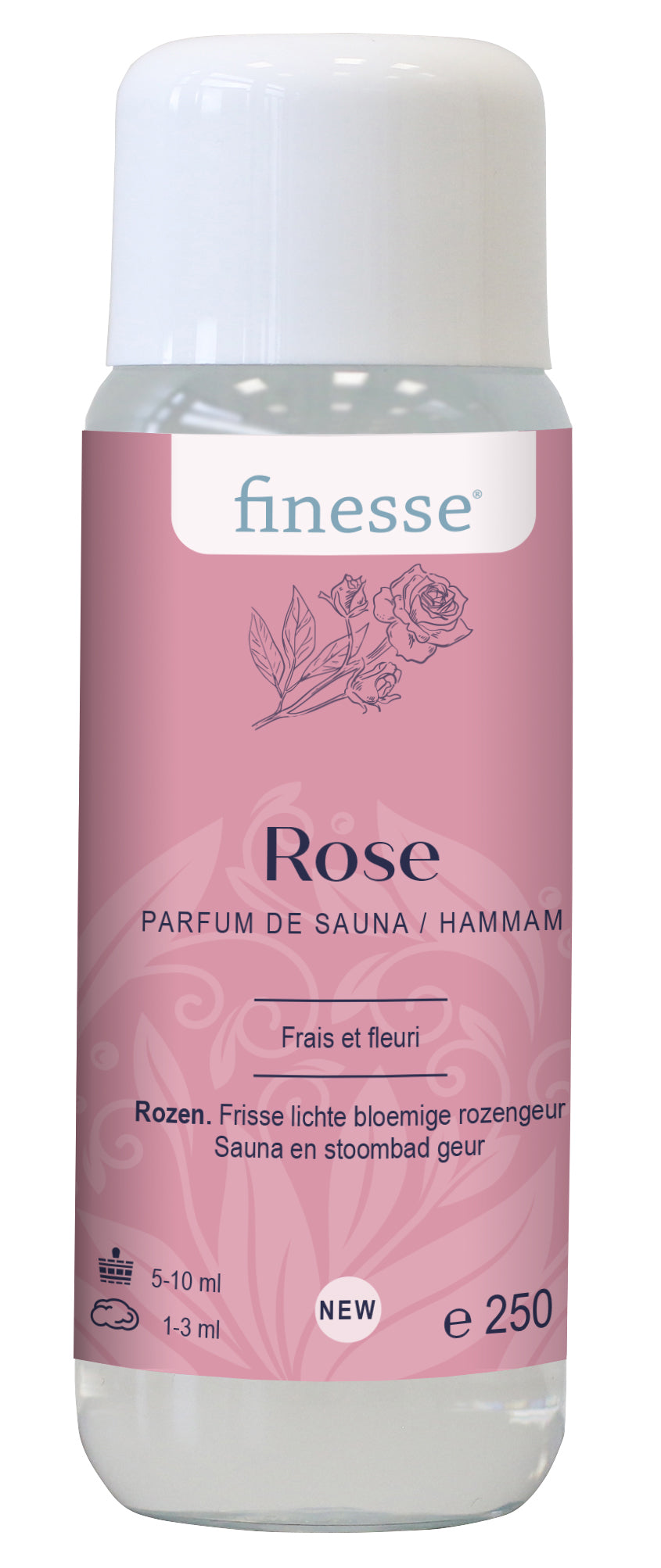 Rose : frais, floral 250 mL / 1 L 1693502FI-FR