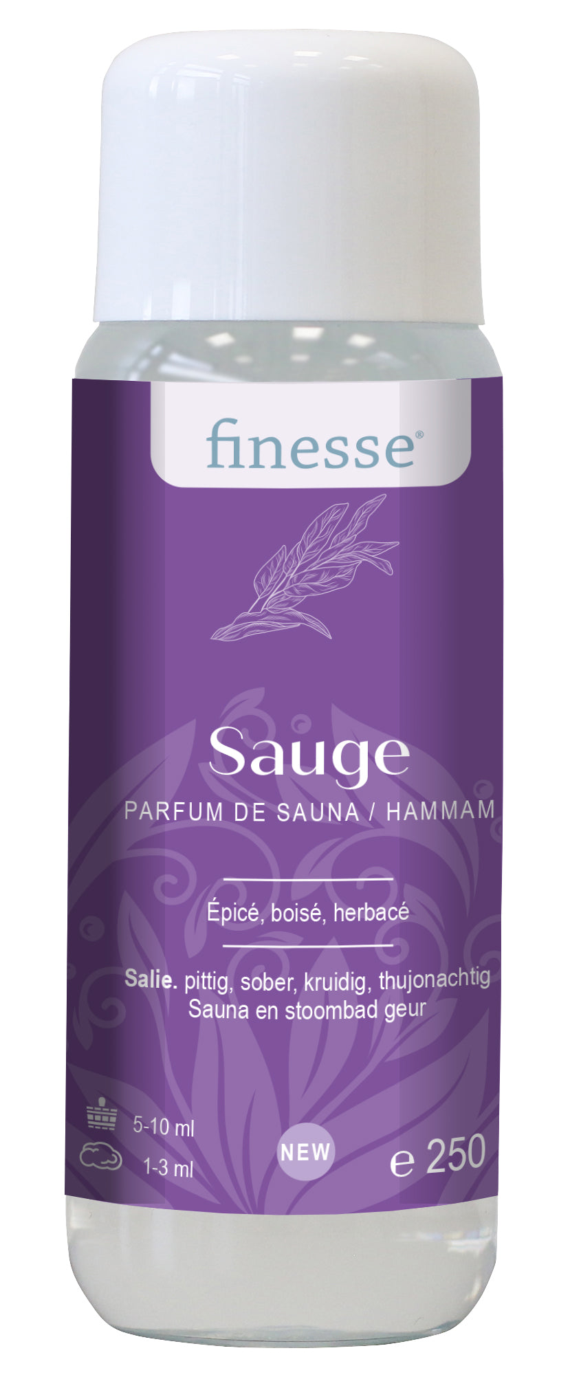Sauge : acidulé, puissant, épicé, thuyone 250 mL / 1 L 1696502FI-FR