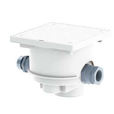 Boîte de connexion — Blanc BDCWBL