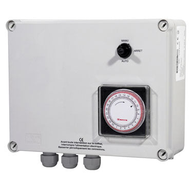 Coffret de pilotage pour électrovanne