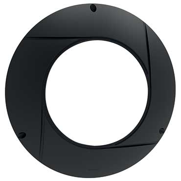 Collerette pour projecteur extra-plat gris anthracite