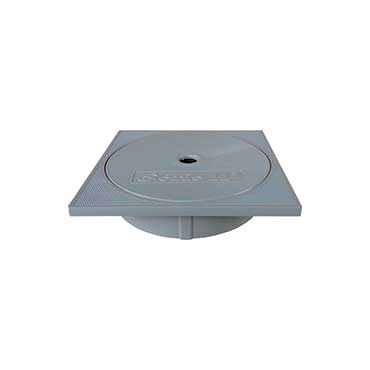 Couvercle + cadre à sceller — Béton - Liner COUVSK11GR