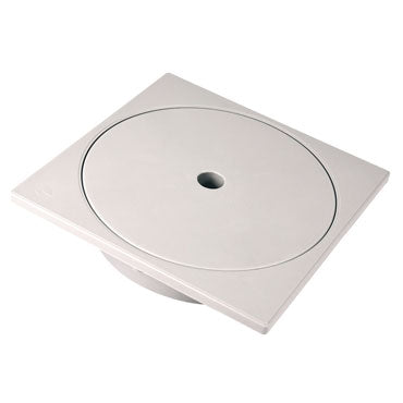 Cadre à visser + couvercle gris pour skimmer/régulateur de niveau COUVSKVIGR