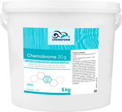 Chemobrome 20 g — Seau de 5 kg