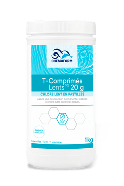 T-Comprimés Chlore lent 20 g