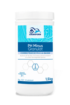 pH Minus Granulat — Boîte de 1,5 kg