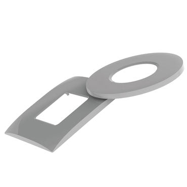 Enjoliveur pour projecteur à LED — Gris clair ENWLCAGR