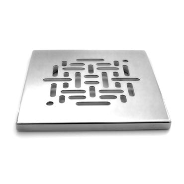 Grille de bonde de fond — Inox