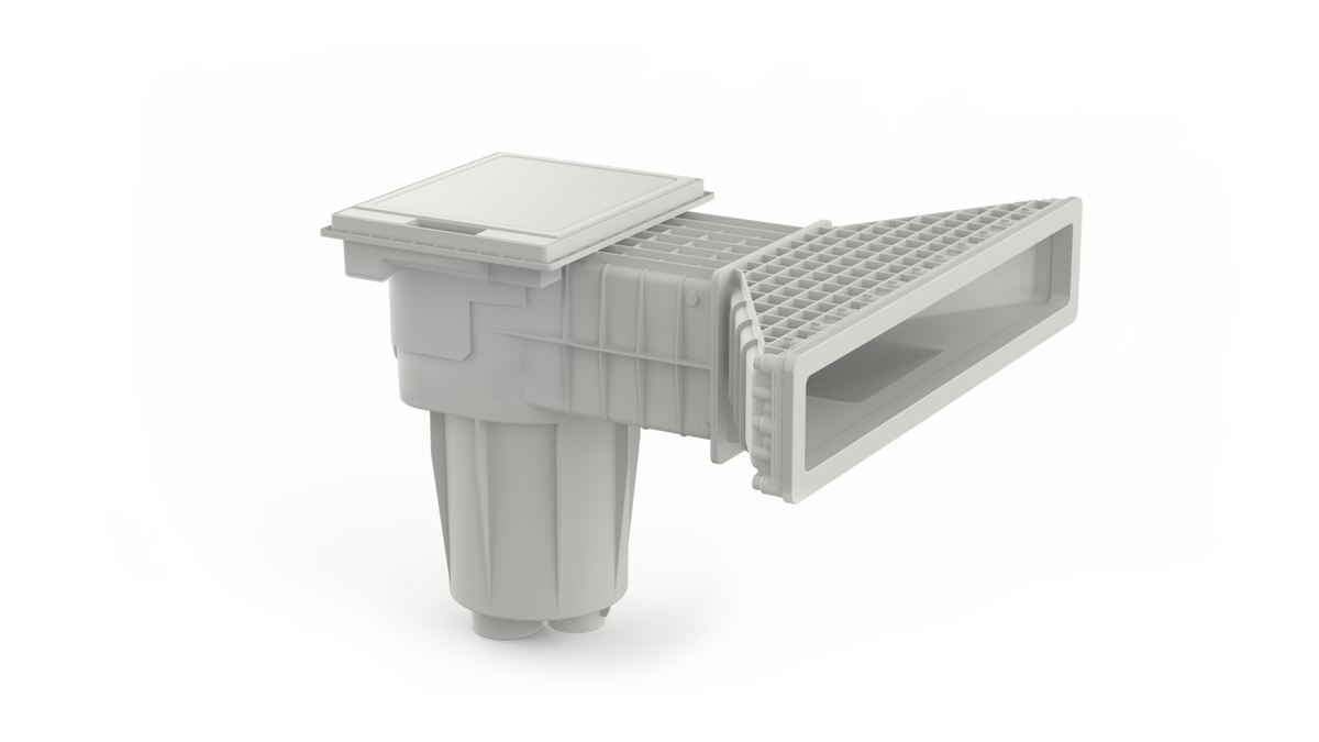 Skimmer à effet miroir — Béton - Liner SK11MIBL